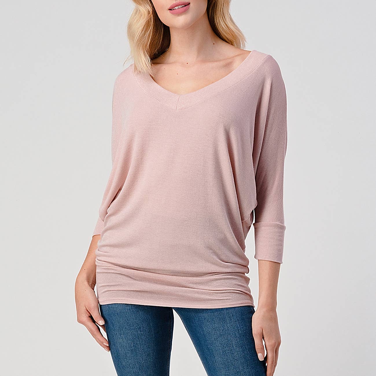 Vintage Sage 3/4 sleeve shirt