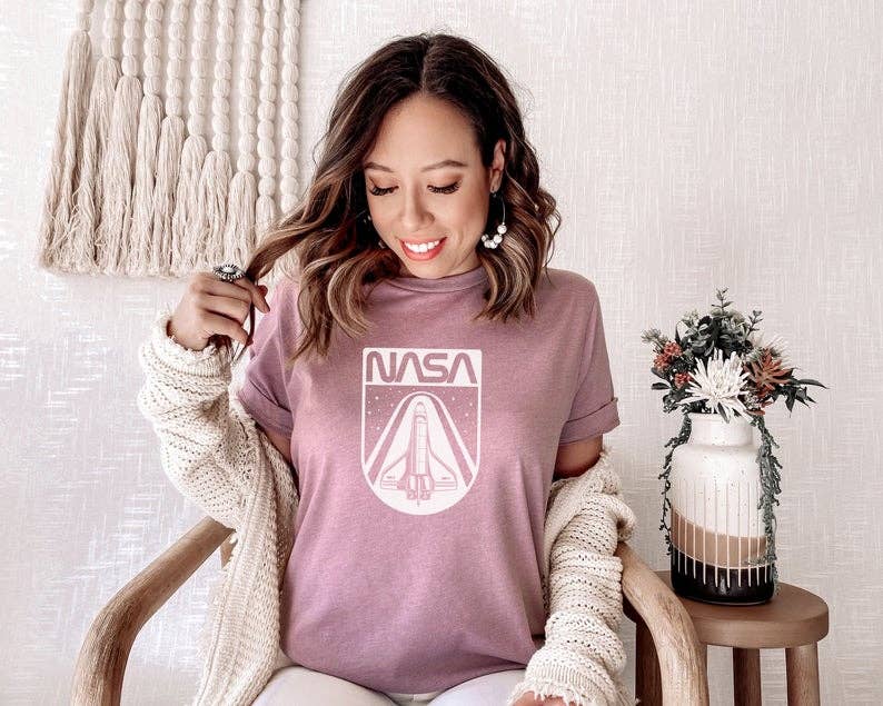 NASA Shirt - Cute NASA Shirt - Funny Shirt - Bestseller: XS - Unisex / Charcoal