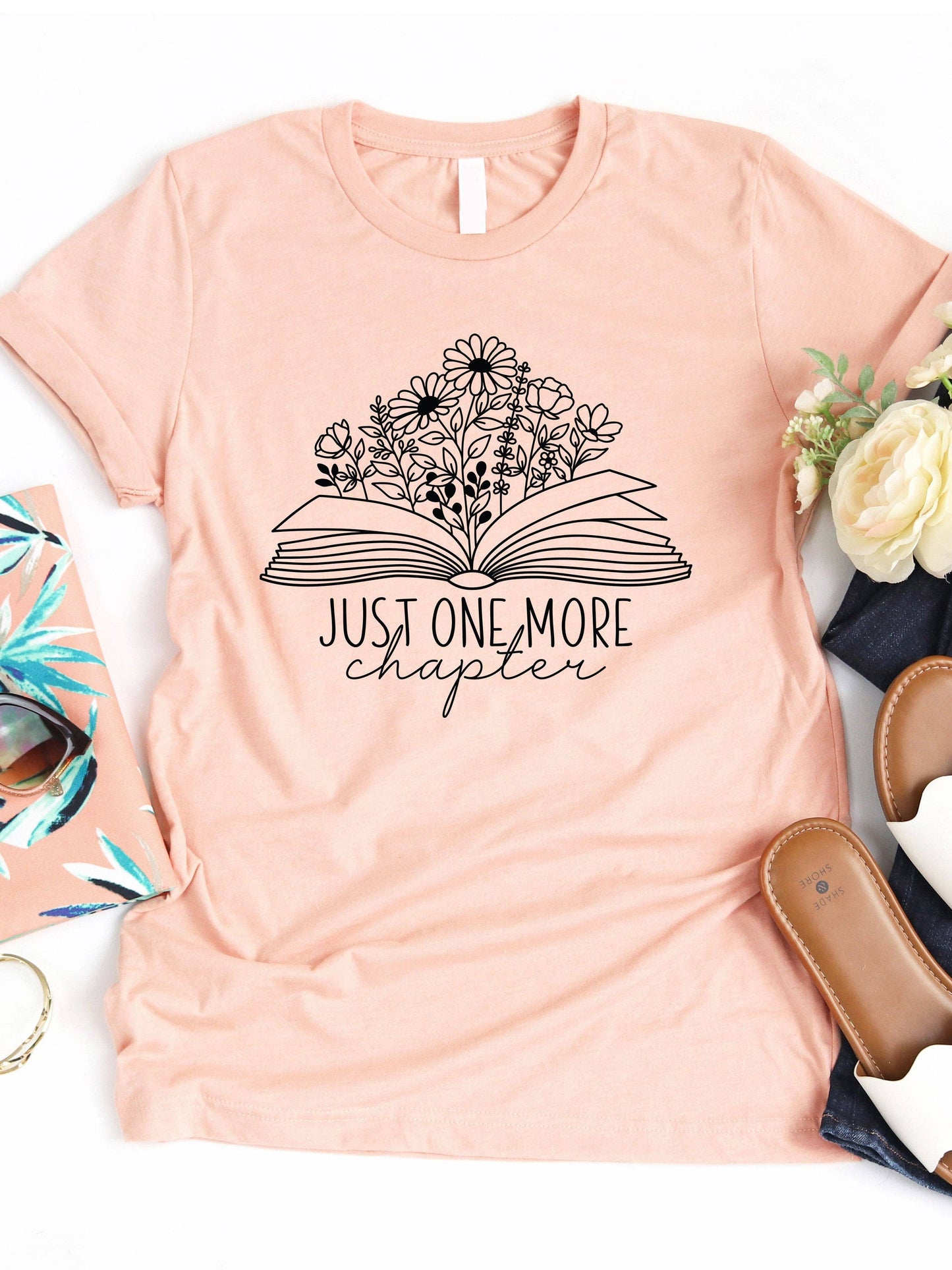 Just one more Chapter Graphic Tee: Medium / Slate