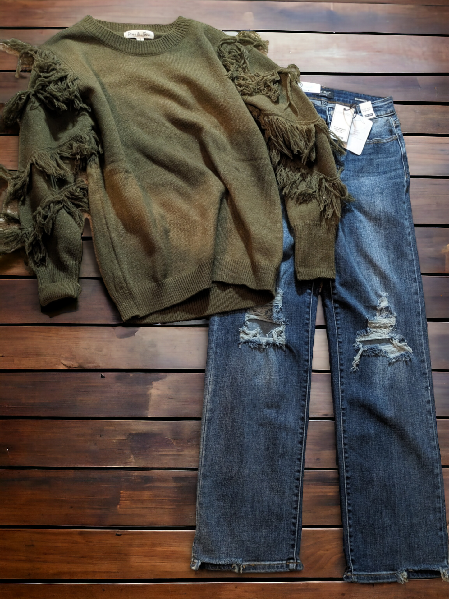 Judy Blue Distressed Jeans