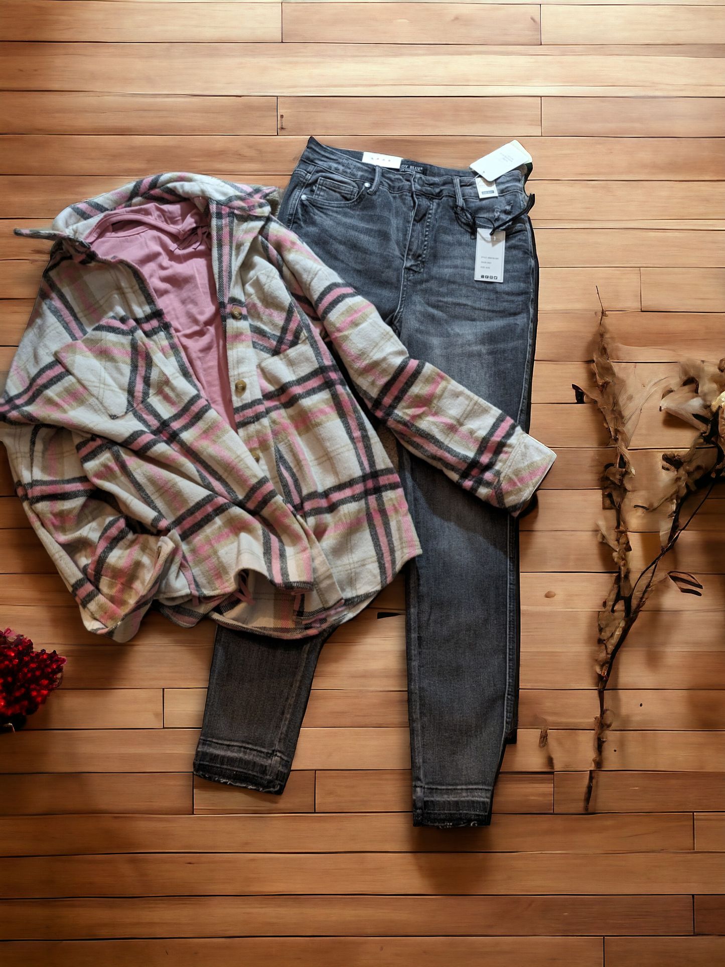 Judy Blue Grey Skinny Jeans