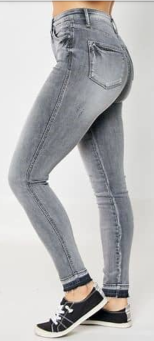 Judy Blue Grey Skinny Jeans