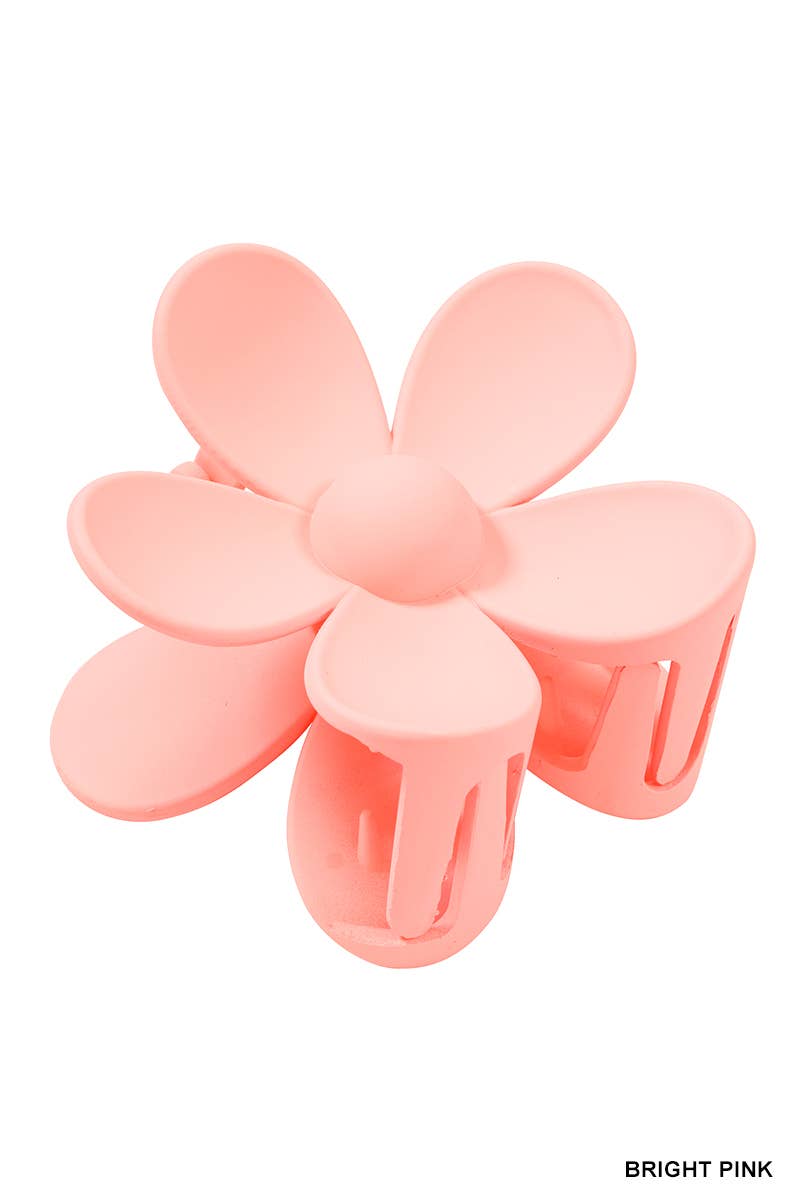 ....42POPS Large Flower Hair Claw Hair Clip Valentine gift: OS / ARMY GREEN-164155