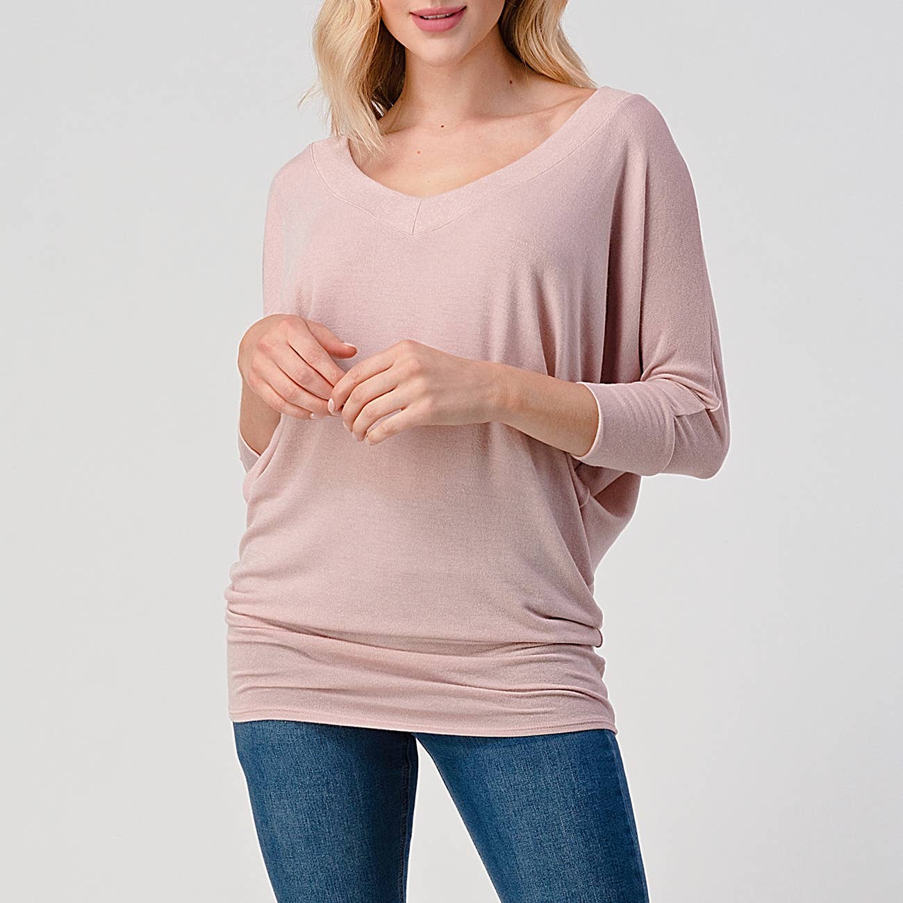 Vintage Sage 3/4 sleeve shirt