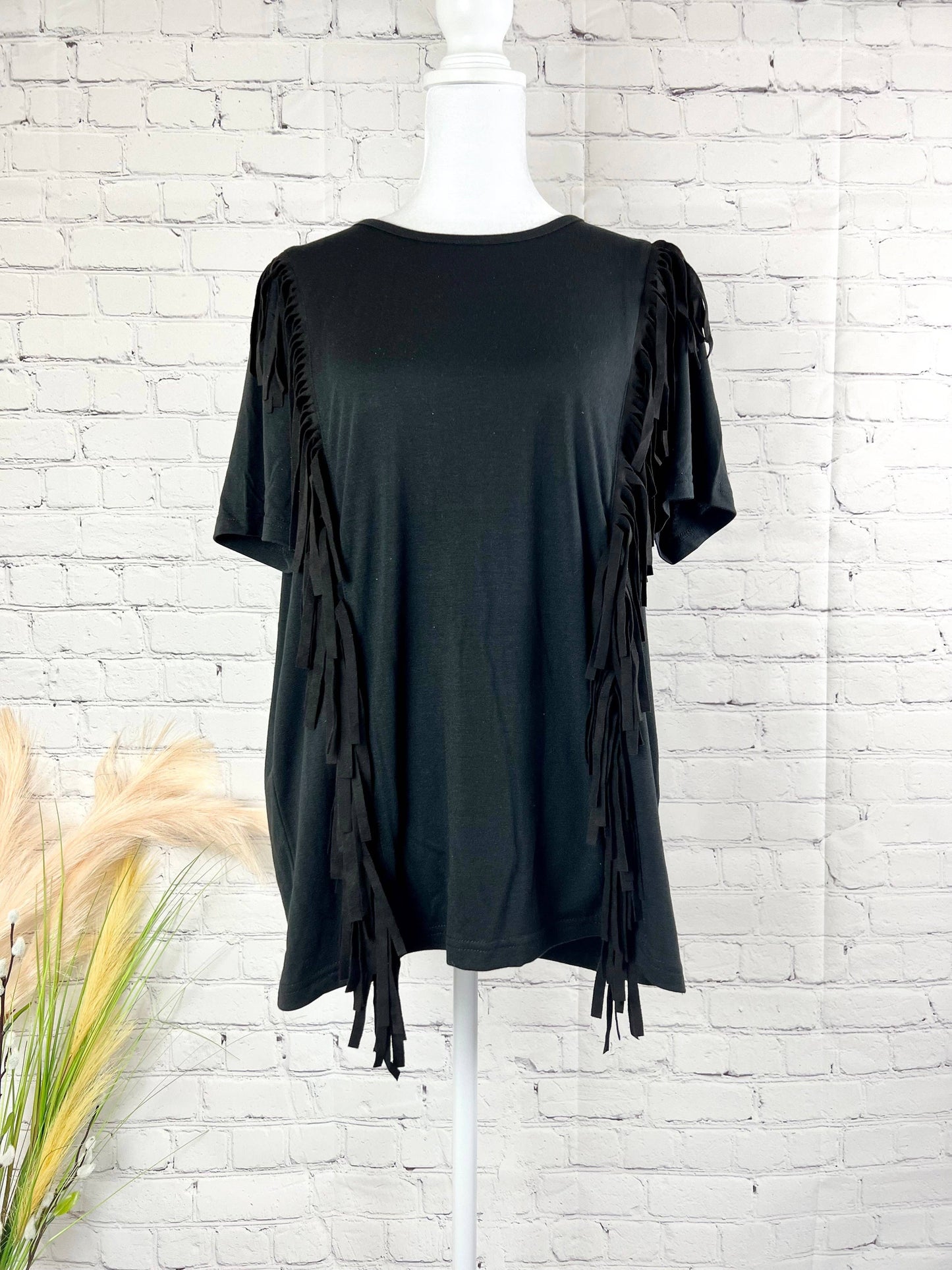 Fringe Black T Shirt