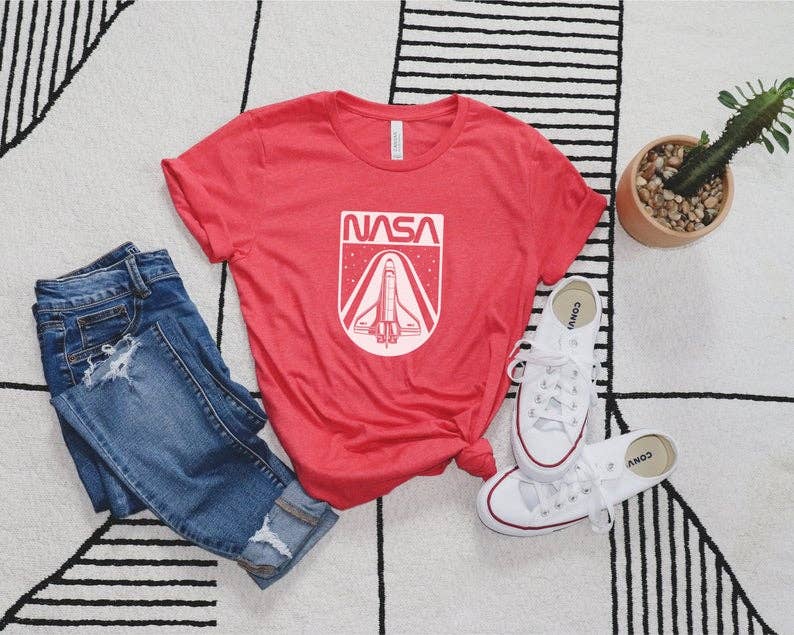 NASA Shirt - Cute NASA Shirt - Funny Shirt - Bestseller: XS - Unisex / Charcoal
