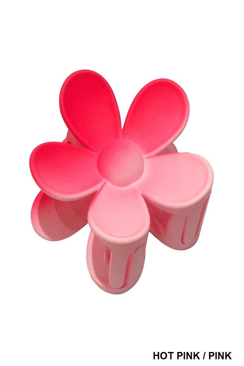 ....42POPS Large Flower Hair Claw Hair Clip Valentine gift: OS / ARMY GREEN-164155