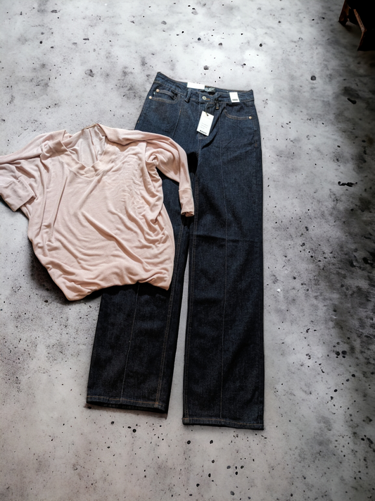 Dark Blue Pin Stripe Judy Blue