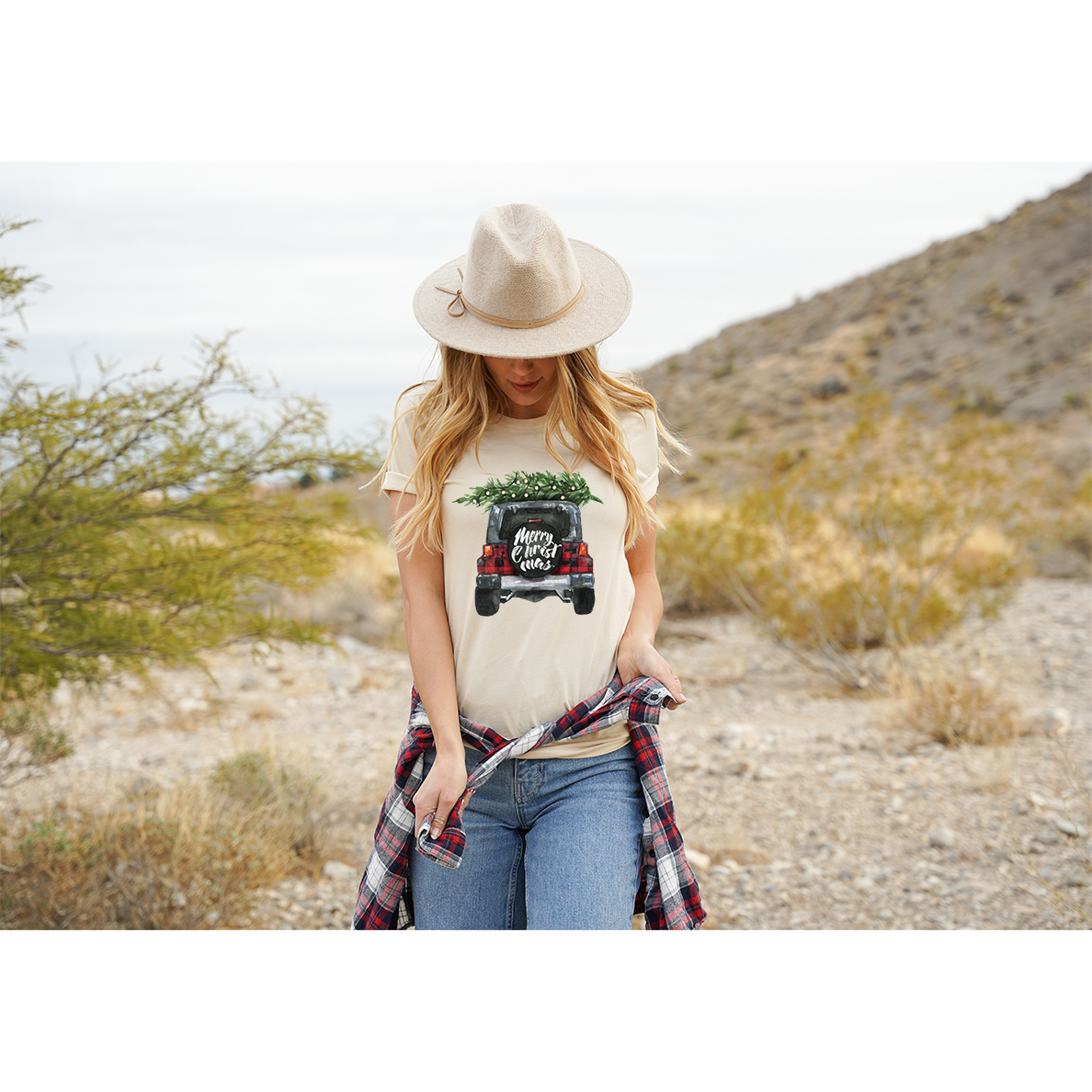 Merry Christmas Jeep T-Shirt