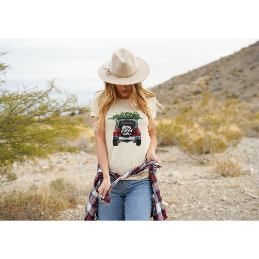 Merry Christmas Jeep T-Shirt