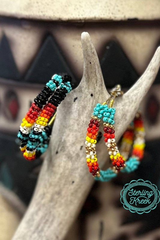Boho Twist Up Earrings